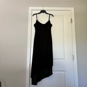 Vintage Yves Cossette Depeche Women’s Black Asymmetrical Dress